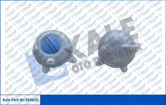 KALE 393655 Radyator Ek Genlesme Su Deposu (Kapakli) Golf Vii 13> Passat 15> A3-Q2-Q3-Tt-Ateca-Leon